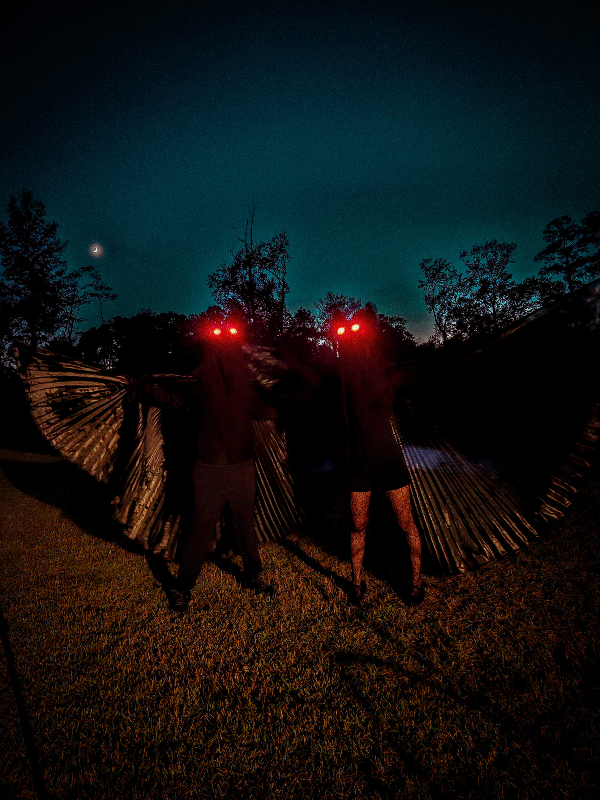 happy halloween from your friendly local cryptid 🔴🔴